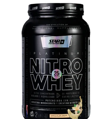 PNW-Vainilla NITRO WHEY STAR NUTRITION X2LB