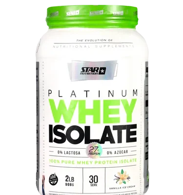 PWI-2lb-Vainilla PLATINUM WHEY ISOLATE STAR X2LB