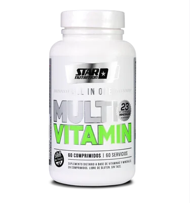 allinonestarrrr ALL IN ONE MULTIVITAMINICO STAR X60CAP