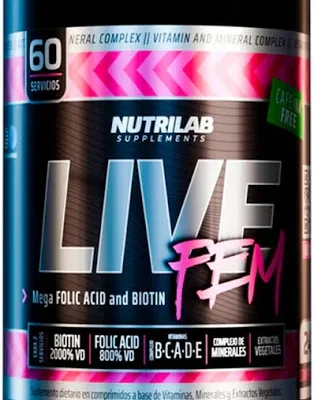 live fem LIVE FEM X240CAP NUTRILAB
